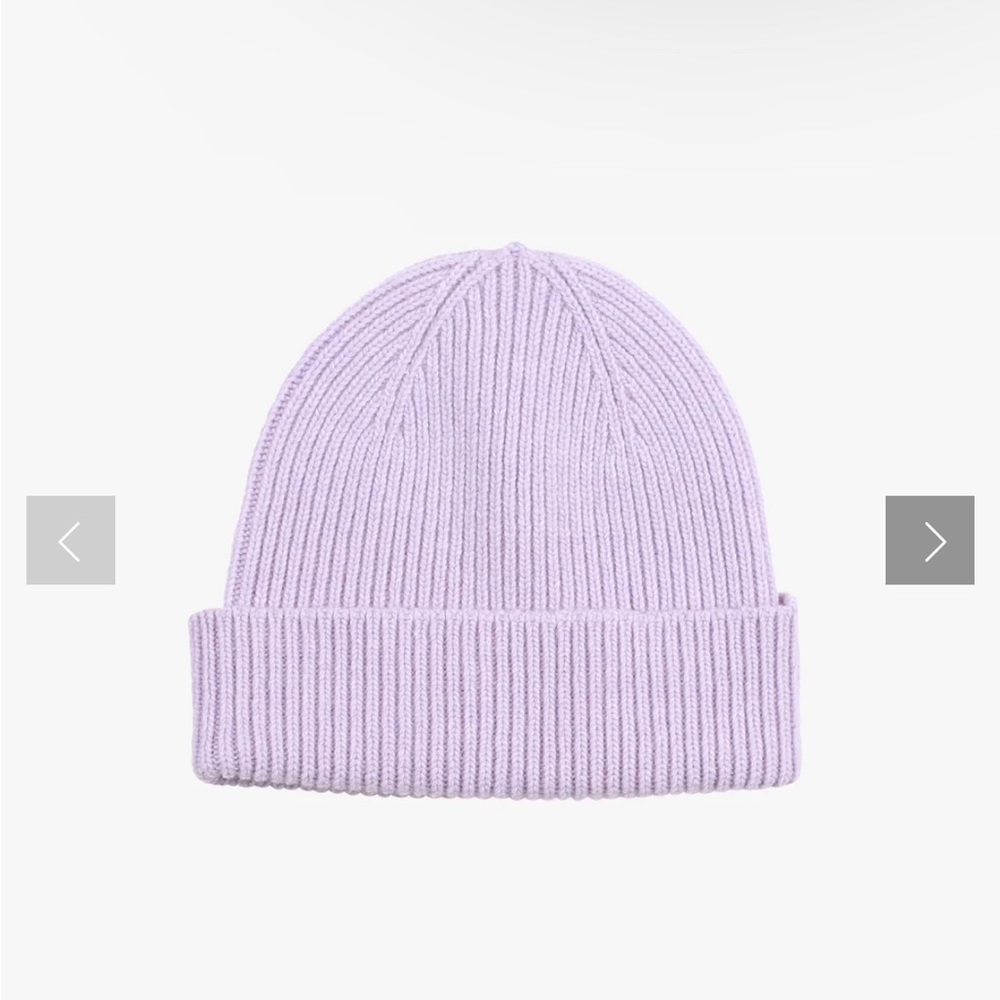 Colorful Standard Merino Wool Beanie | Color: Soft Lavender | OS